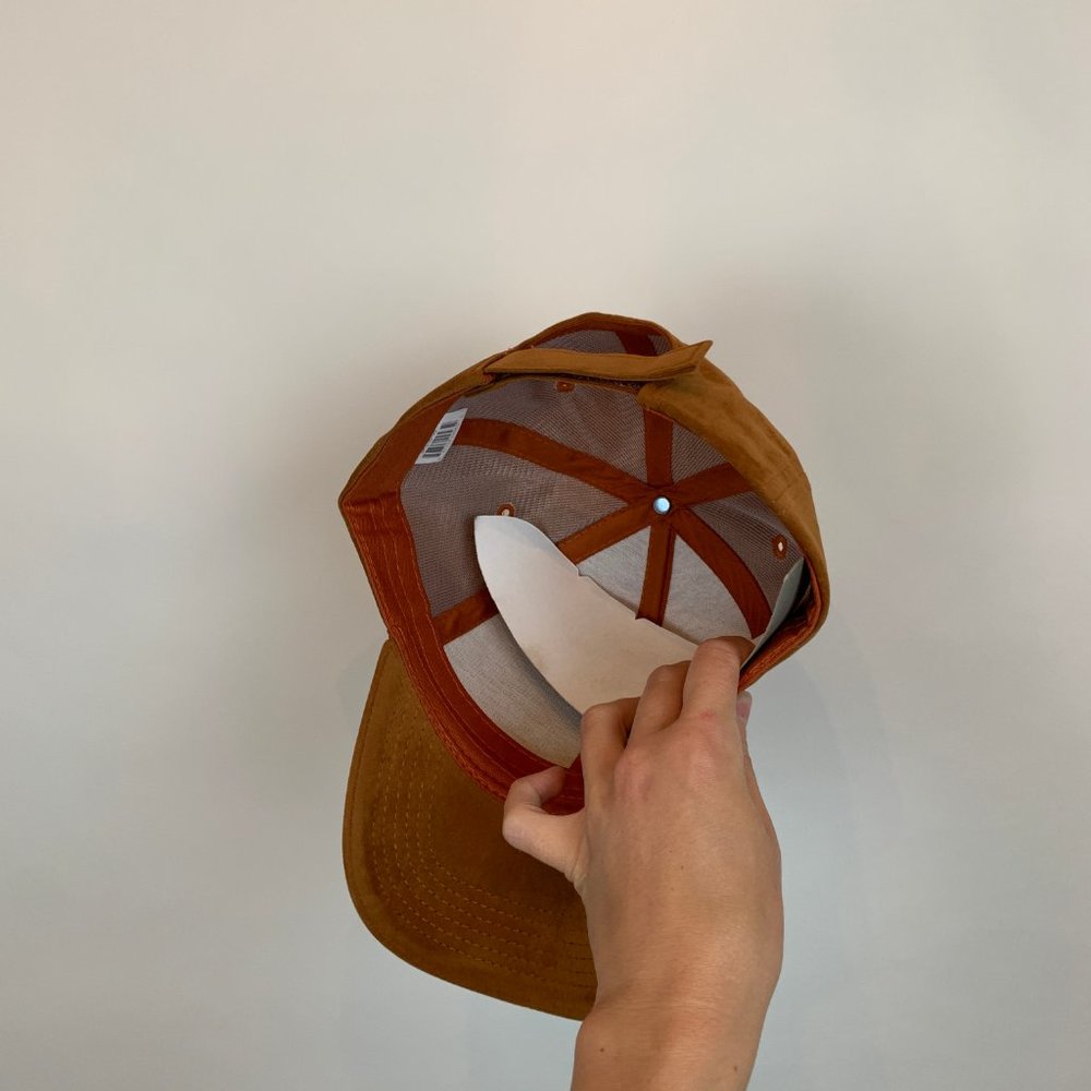 NWT Suede type hat - Picture 6 of 6